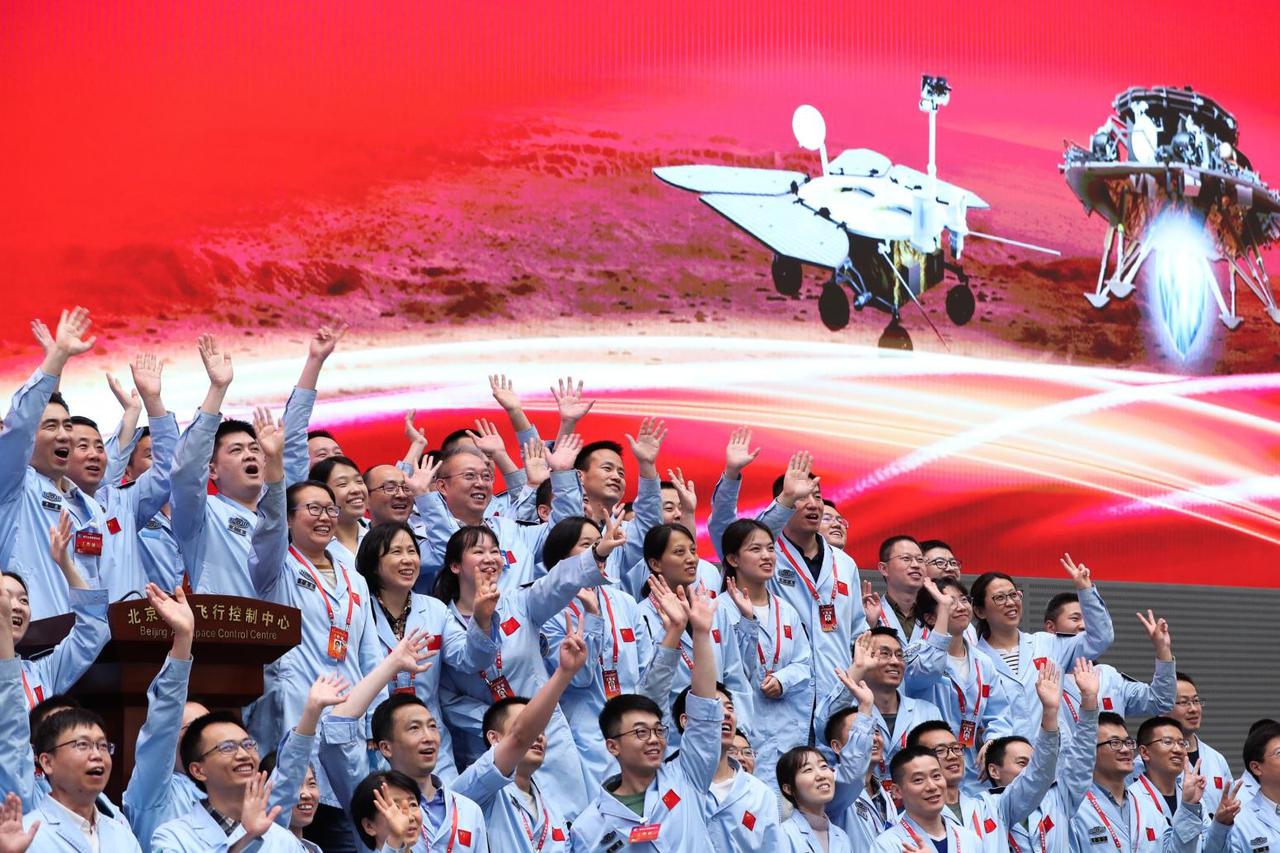 (EyesonSci) CHINA-BEIJING-TIANWEN-1 PROBE-MARS-LANDING (CN)