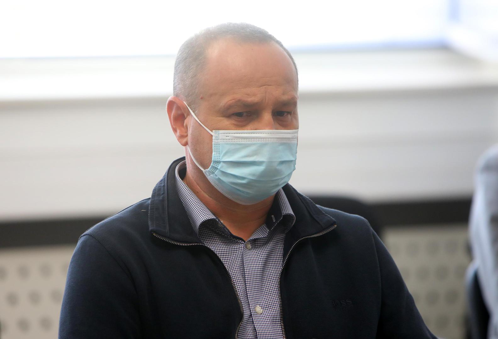 18.10.2021., Karlovac -  Na Opcinskom sudu u Karlovcu  pocelo je  sudenja skupini osumnjicenoj za izvlacenje novca iz Rukometnog kluba Karlovac. Utajili su od poreza oko 1,8 milijuna kuna. Osumnjiceni su Marinko Matesic iz HRK-a Karlovac, Dubravko Strnic tadasnji celnik HRK Karlovac , Ivan Fink, policijski sluzbenik, Tomislav Polic, tadasnji predstavnik Karlovacke sportske zajednice, Danijel Trupkovic, djelatnik Mladosti koji je vodio Taekwondo klub Svarca i Petar Banic, predsjednik Hvidre. Tomislav Pudina.Photo: Kristina Stedul Fabac/PIXSELL