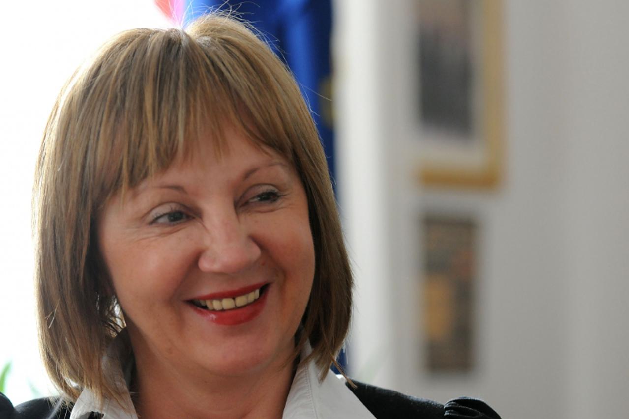 'Obzor Zagreb Hrvatska 28.10.2009. Intevju sa Durdom Adlesic u uredu Vlade  RH. Photo: Anto Magzan/VLM'