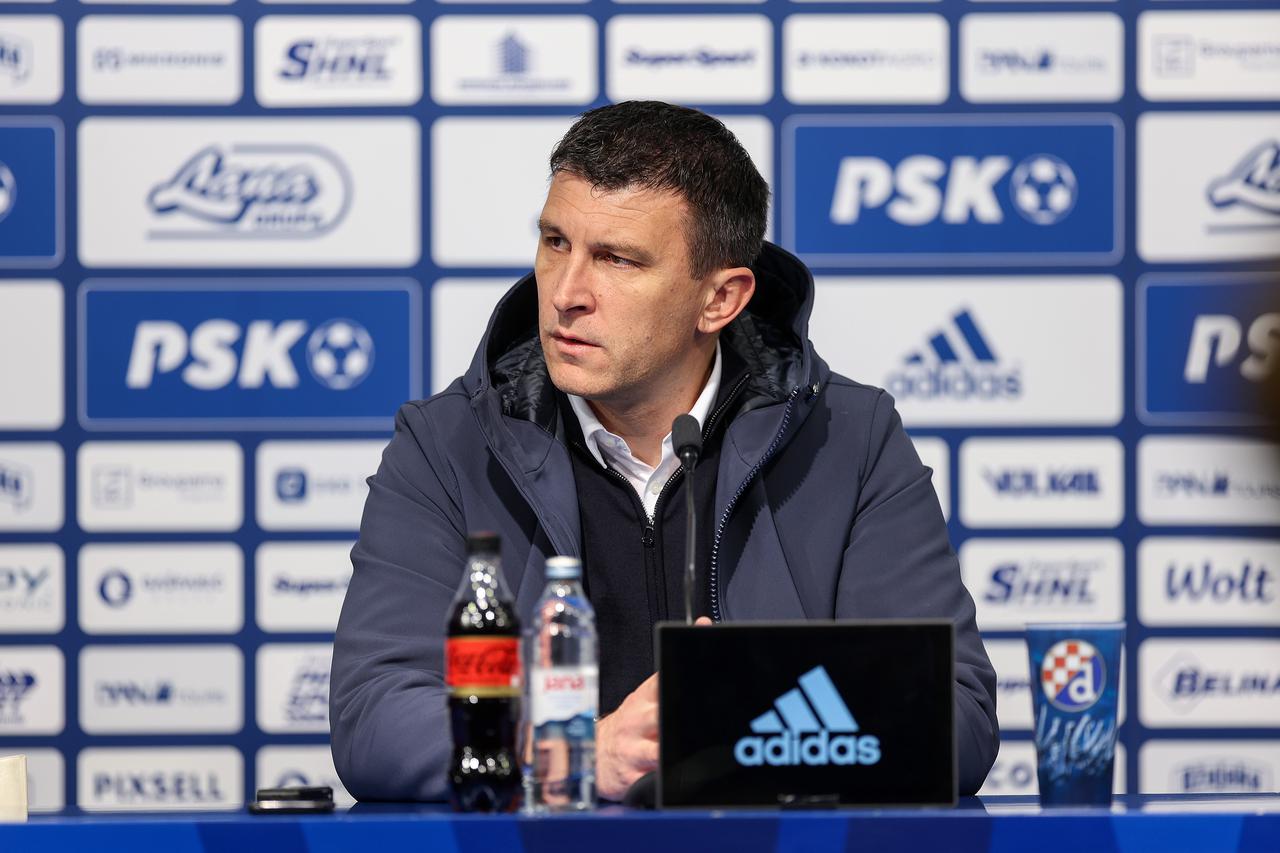 Zagreb: Konferencija za medije nakon završetka utakmice GNK Dinamo - HNK Gorica