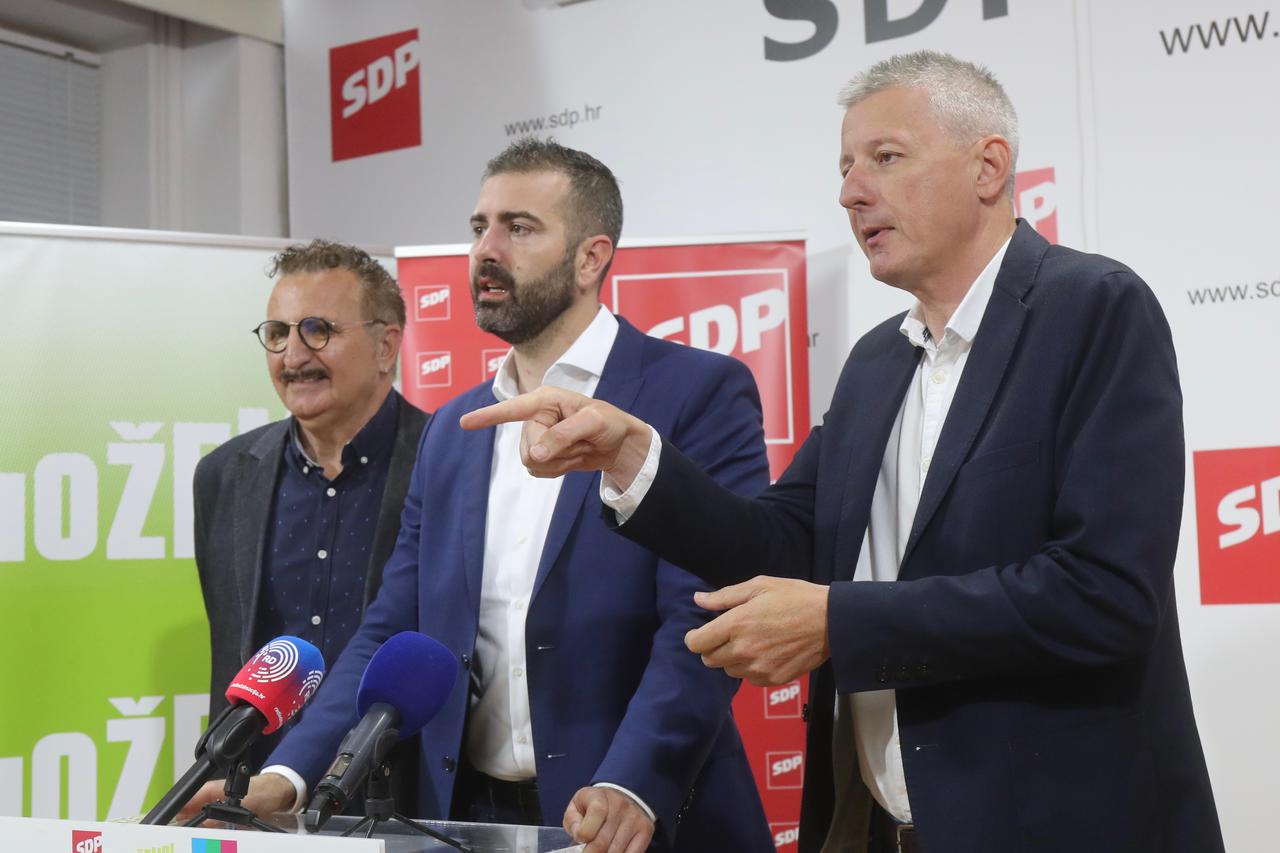 Split: Doček izbornih rezultata u izbornom stožeru SDP-a