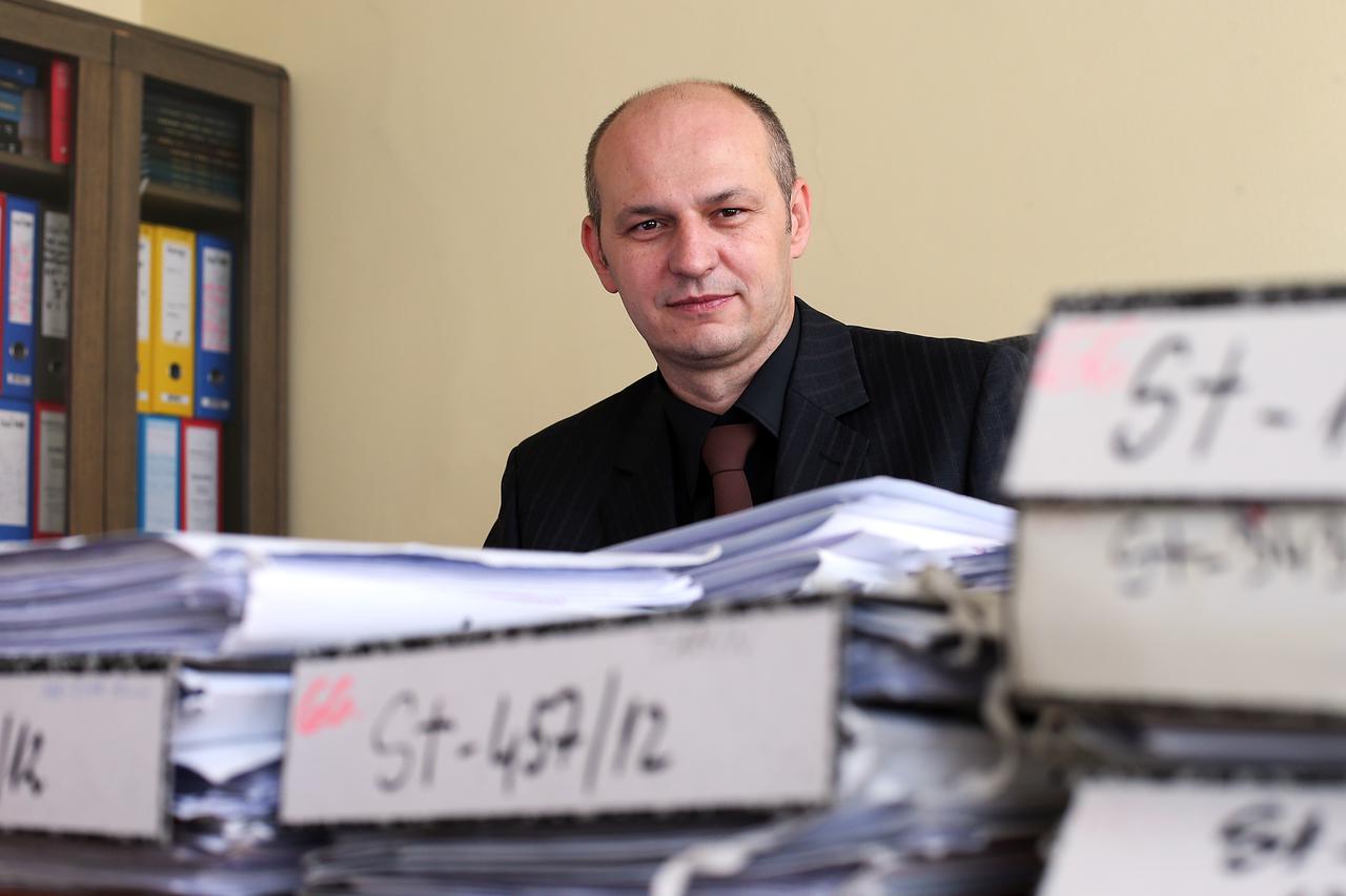 01.08.2013., Zagreb - Mislav Kolakusic, sudac Trgovackog suda.  Photo: Jurica Galoic/PIXSELL