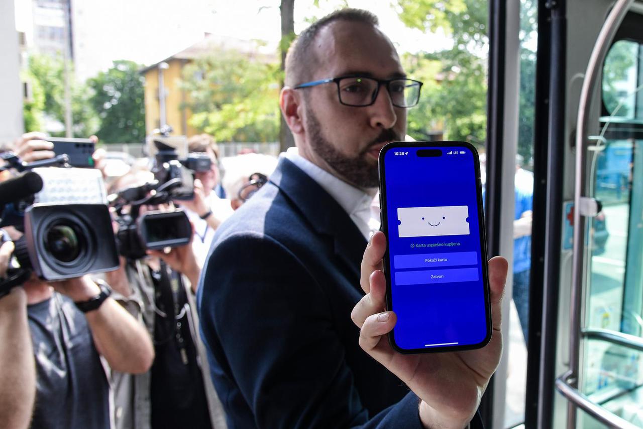 Zagreb: Predstavljanje mobilne aplikacije "Moj ZET"