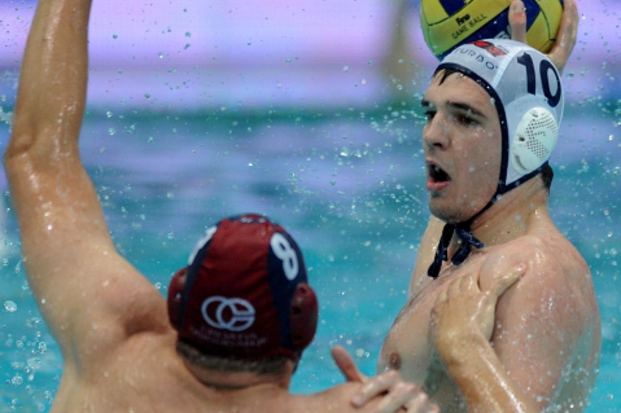 \'sport...Zagreb...16.05.2009.    b Saazen Mladost navi, druga utakmica finala vaterpolskog PH: Mladost - Jug, 8-10, Jug je poveo sa 2-0,  Photo: Goran Stanzl/Vecernji list\'