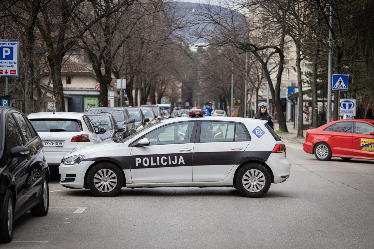 Prosvjed zdravstvenih radnika u Mostaru