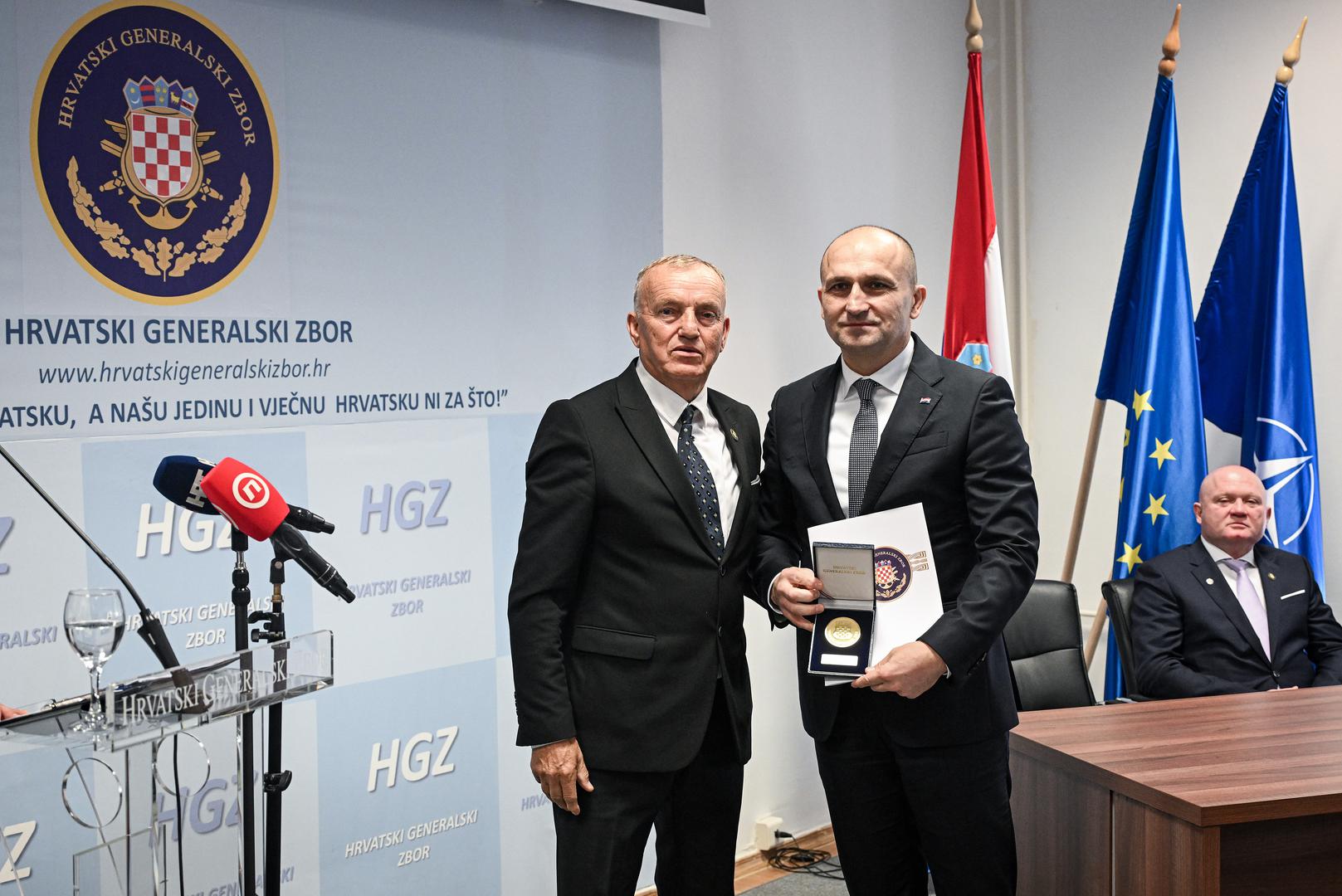 07.11.2024., Zagreb - Svecanost obiljezavanja 7. studenoga - Dana Hrvatskog generalskog zbora. Ivan Anusic Photo: Josip Regovic/PIXSELL