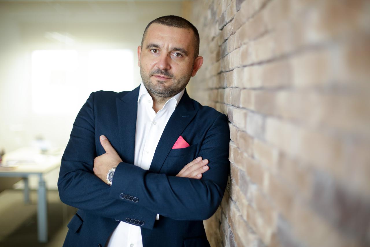 06.10.2015., Zagreb - Denis Matijevic, vlasnik i direktor tvrtke Agrofructus.  