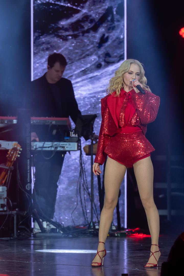 08.03.2024., Zadar - Jelena Rozga odrzala je veliki koncert na Visnjiku. Photo: Dino Stanin/PIXSELL