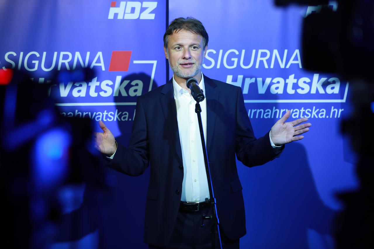 Zagreb: Izjave HDZ-ovaca nakon prvih neslužbenih rezultata