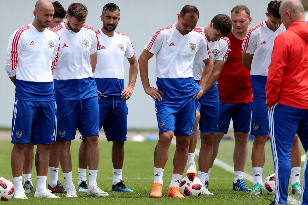 Soči: Ruska nogometna reprezentacija priprema se za utakmicu protiv Hrvatske