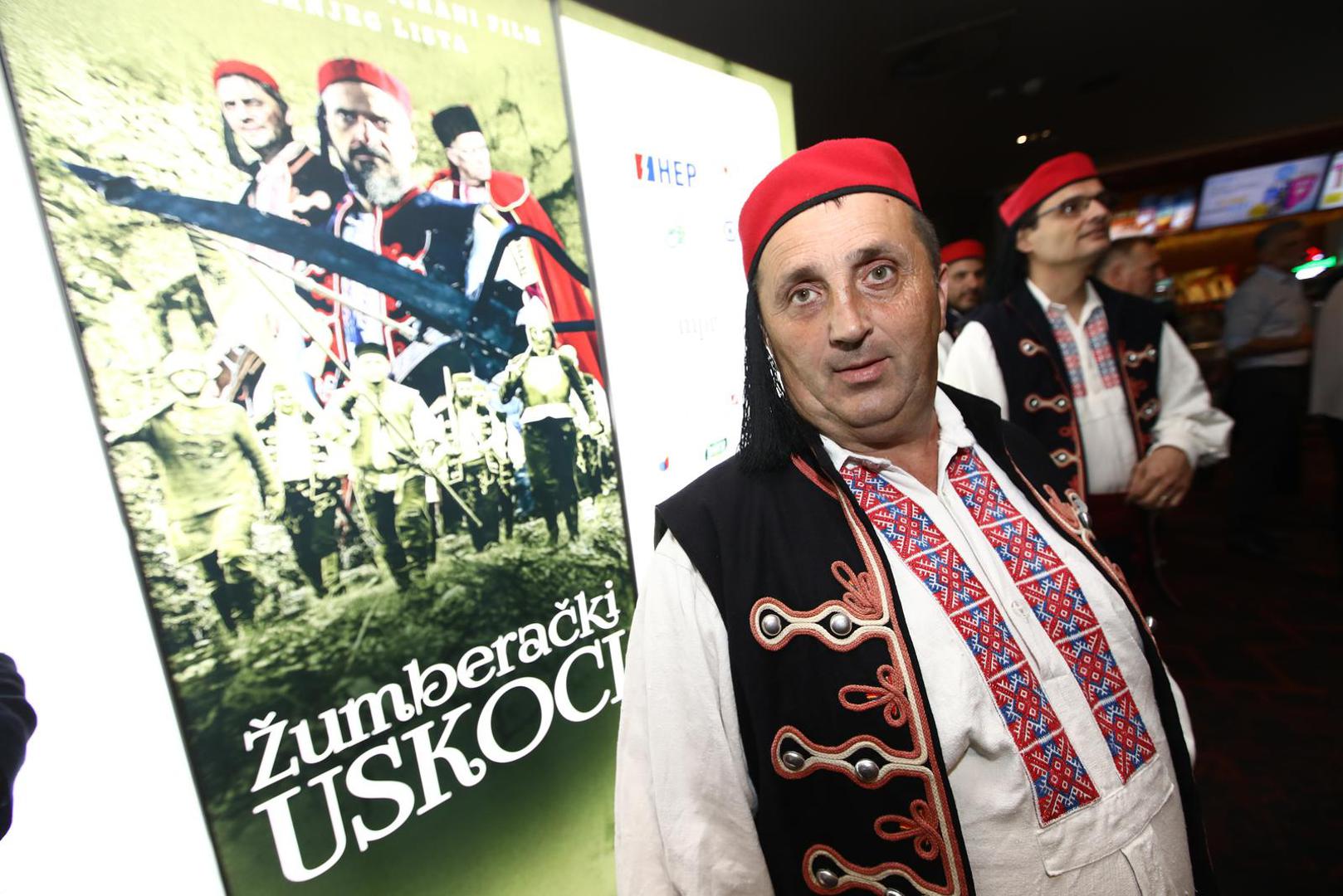 14.06.2022.Zagreb- Premijera dokumentarno igranog filma Vecernjeg lista  "Zumberacki uskoci" u Branimir Mingele Mallu. Photo: Boris Scitar/Vecernji list/PIXSELL