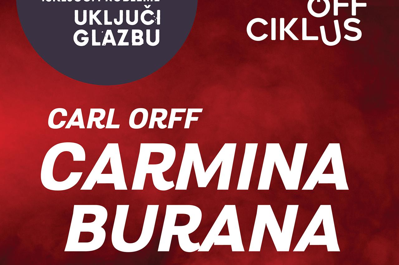Slavna kantata Carmina Burana u ponovno rasprodanom Off ciklusu!
