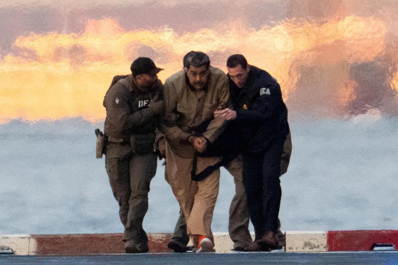 Venezuelan President Nicolas Maduro's initial appearance to face U.S. federal charges, in Manhattan