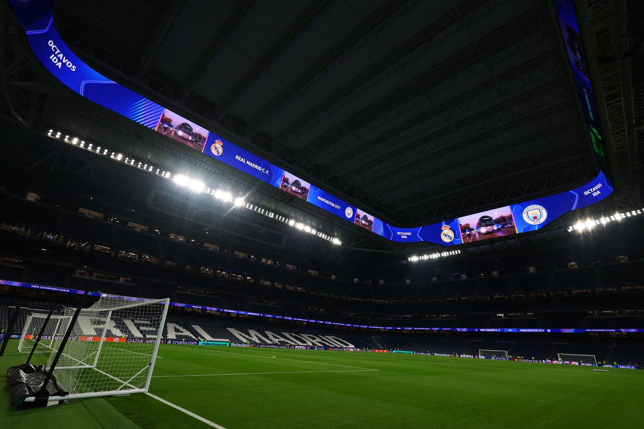 UEFA Champions League - Round of 16 - First Leg - Real Madrid v Manchester City