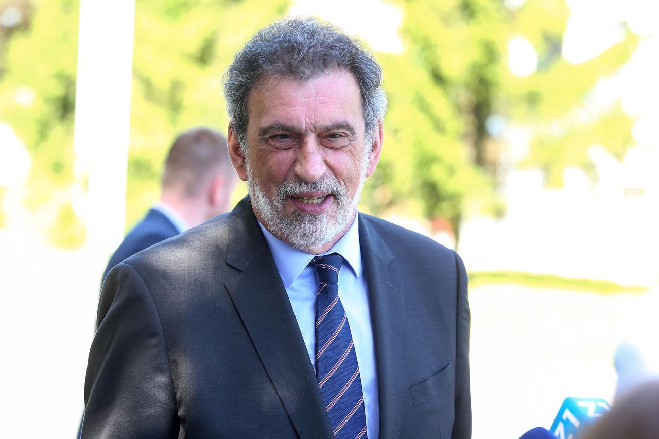 Zagreb: Kandidat za gradonačelnika Davora Filipović obratio se medijima