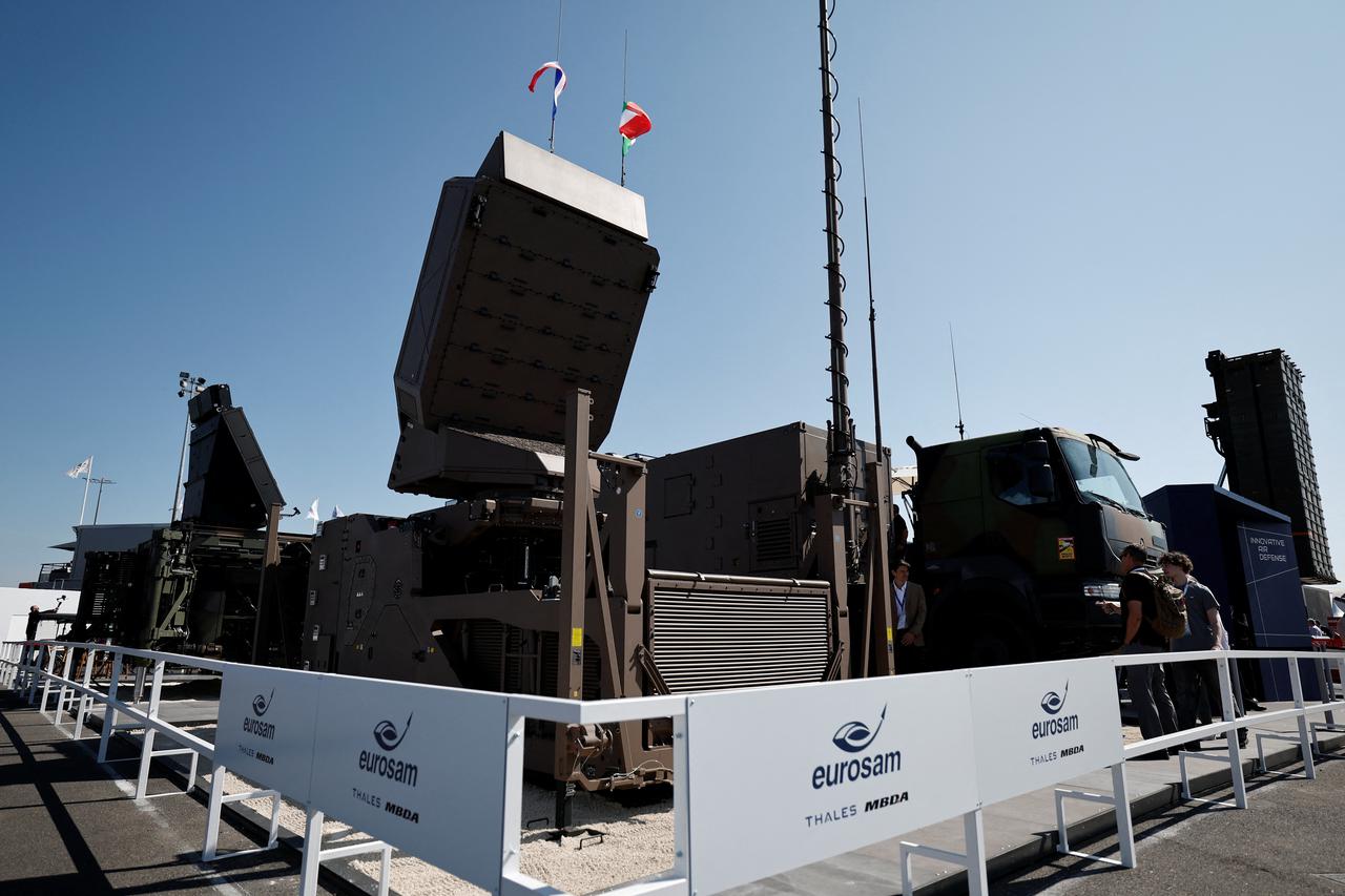 55th Paris Air Show at Le Bourget Airport near Paris