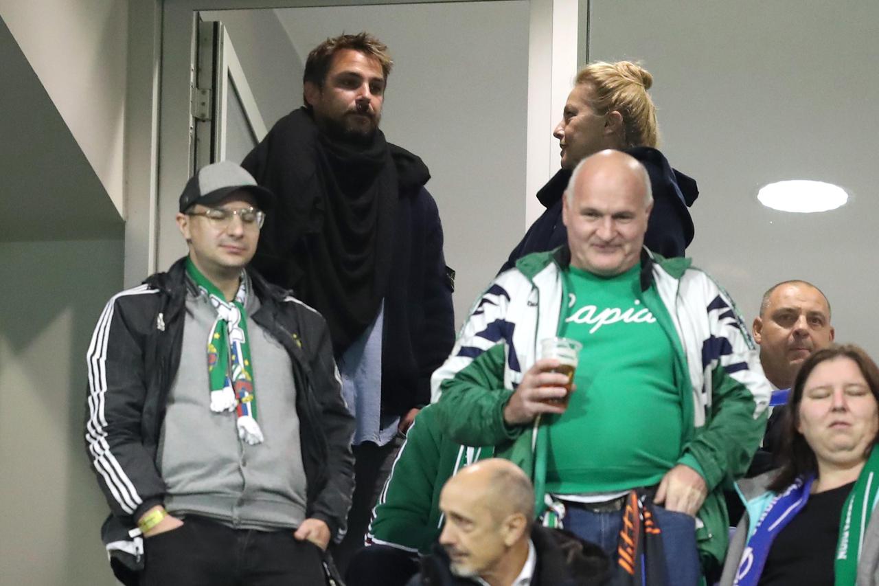 Zagreb: Niko Kanjčar na utakmici UEFA Europske lige, GNK Dinamo - Rapid 