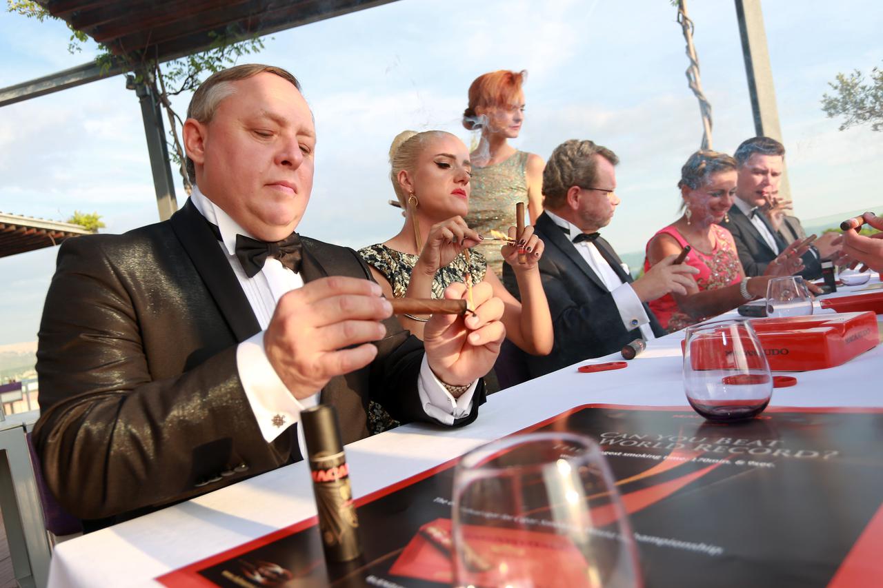 03.09.2016., Split - Hotel Radison Blu, svjetsko prvenstvo u pusenju cigara.  Photo: Miranda Cikotic/PIXSELL