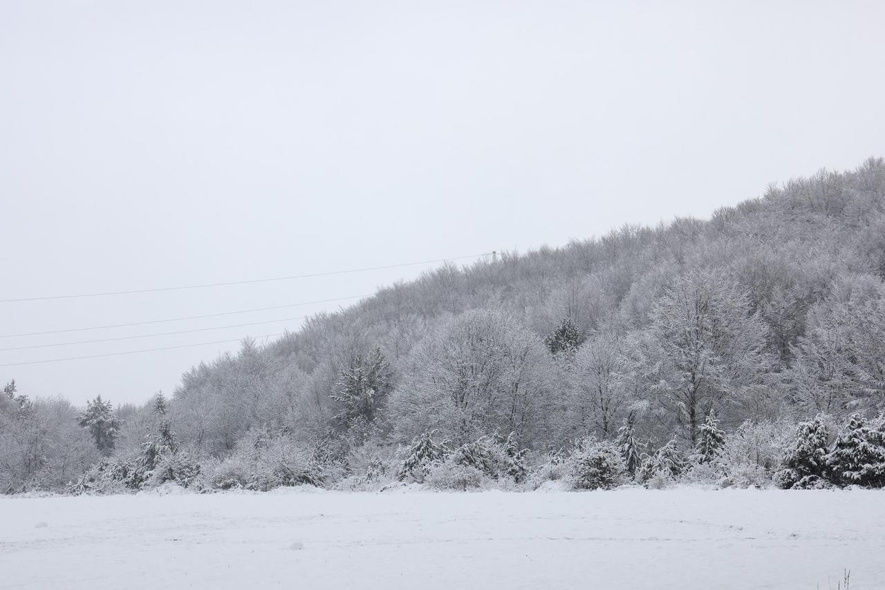 Korenica: Snijeg u Lici