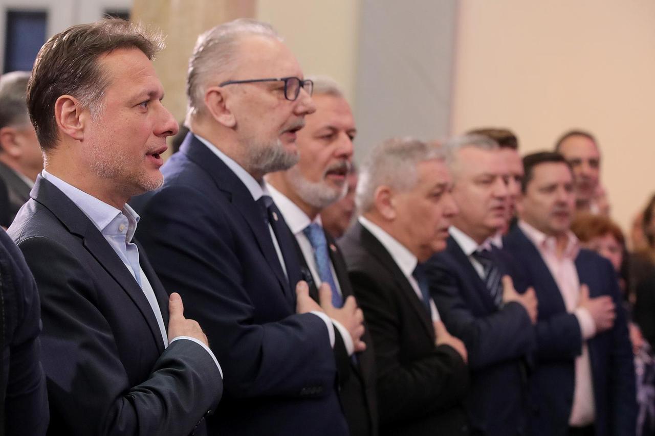 Davor Božinović na predstavljanju Plenkovićevog programa