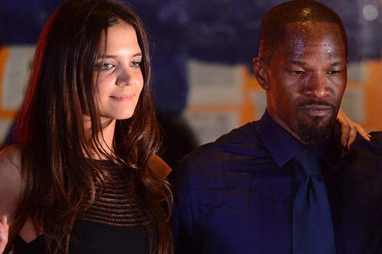 Katie Holmes and Jamie Foxx