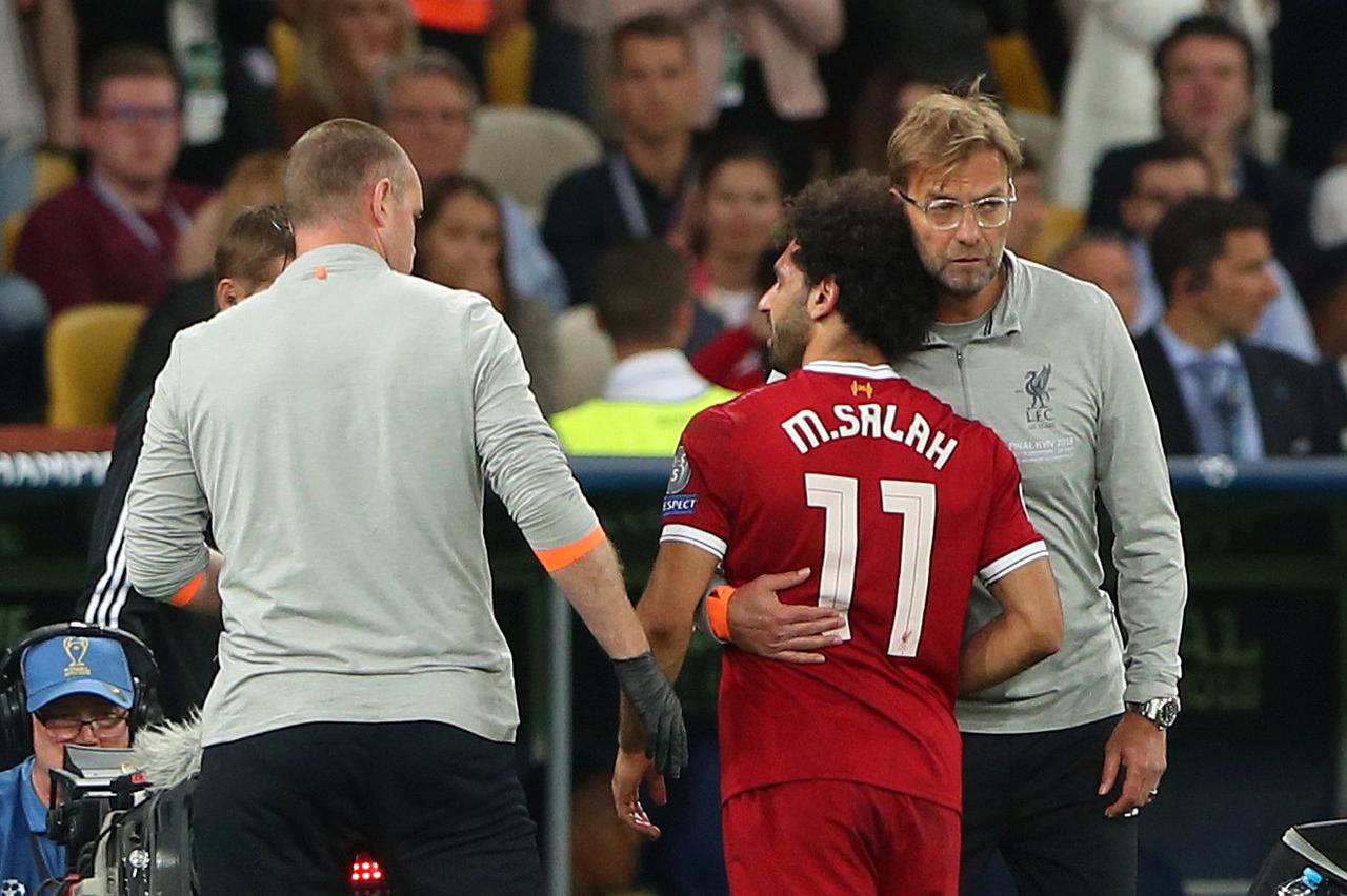Jurgen Klopp i Mohamed Salah