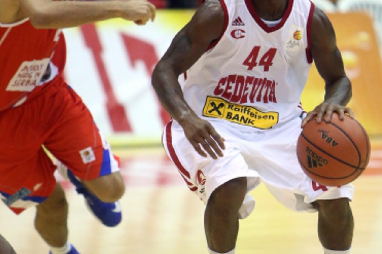 '03.10.2012., Zagreb - Dom sportova, 2. kolo ABA lige, KK Cedevita - KK Radnicki. Marques Green. Photo: Dalibor Urukalovic/PIXSELL'
