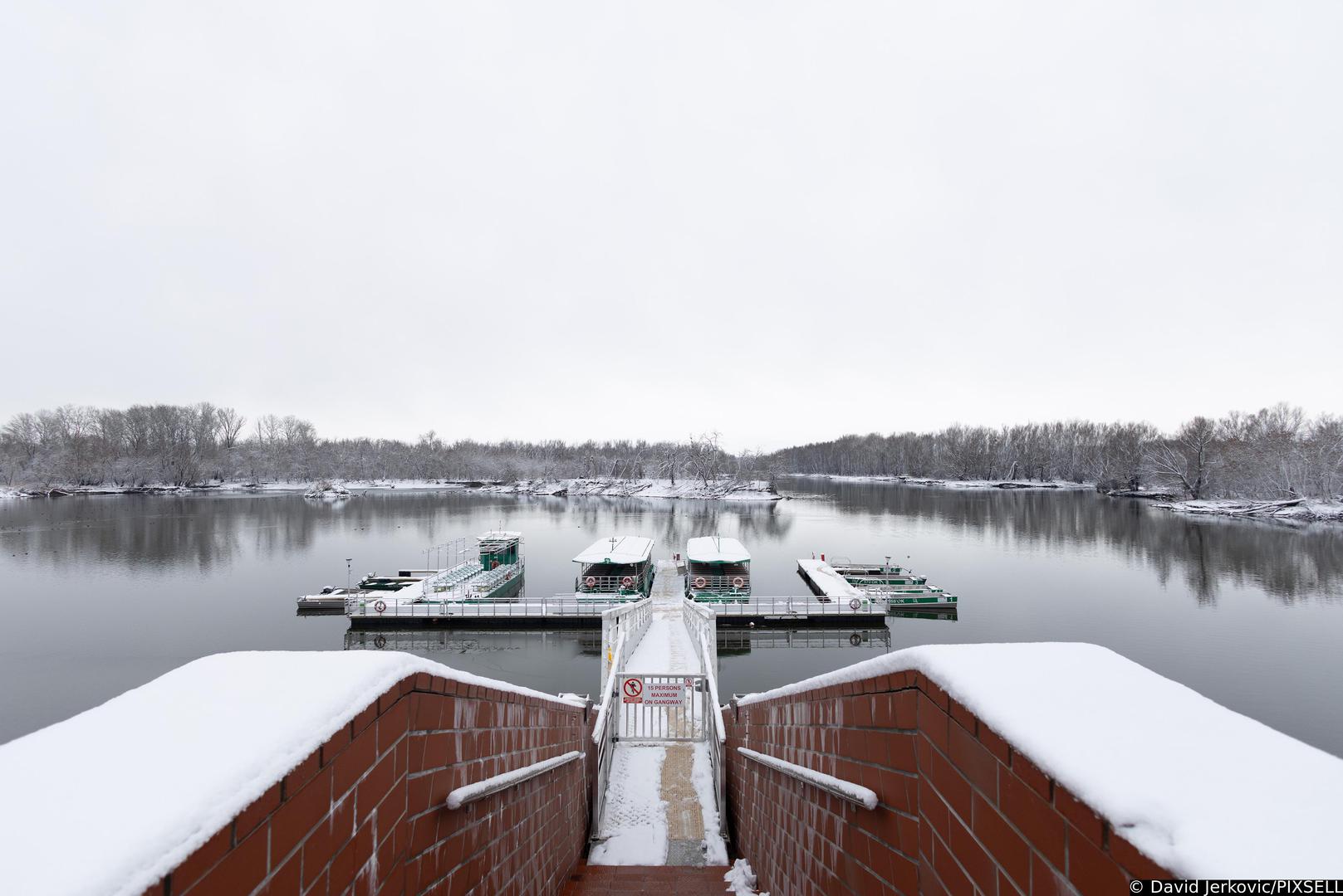 Park prirode Kopački rit prekrasan je sam po sebi, a sada se pojavio i snježni pokrivač koji je stvorio pravu idilu.