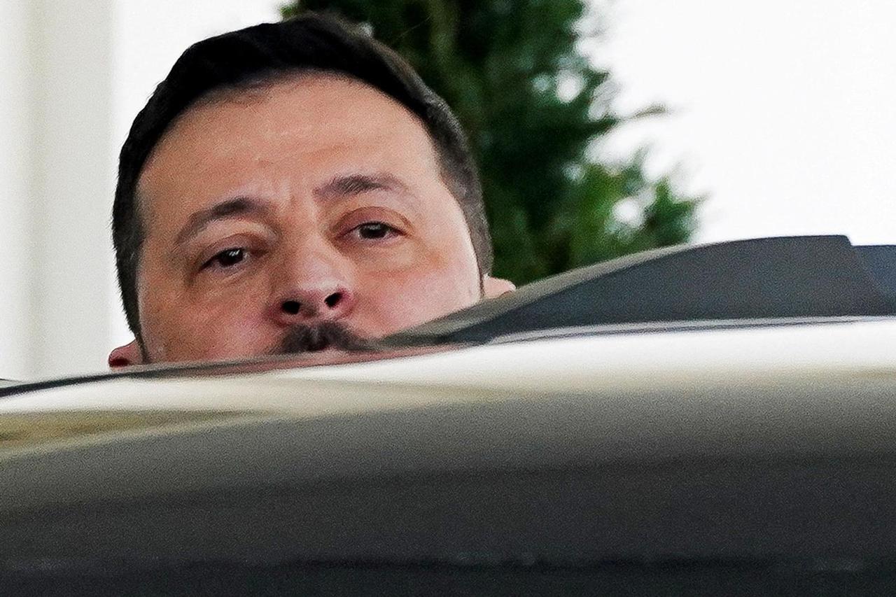 FILE PHOTO: Ukrainian President Volodymyr Zelenskiy visits Washington, D.C.