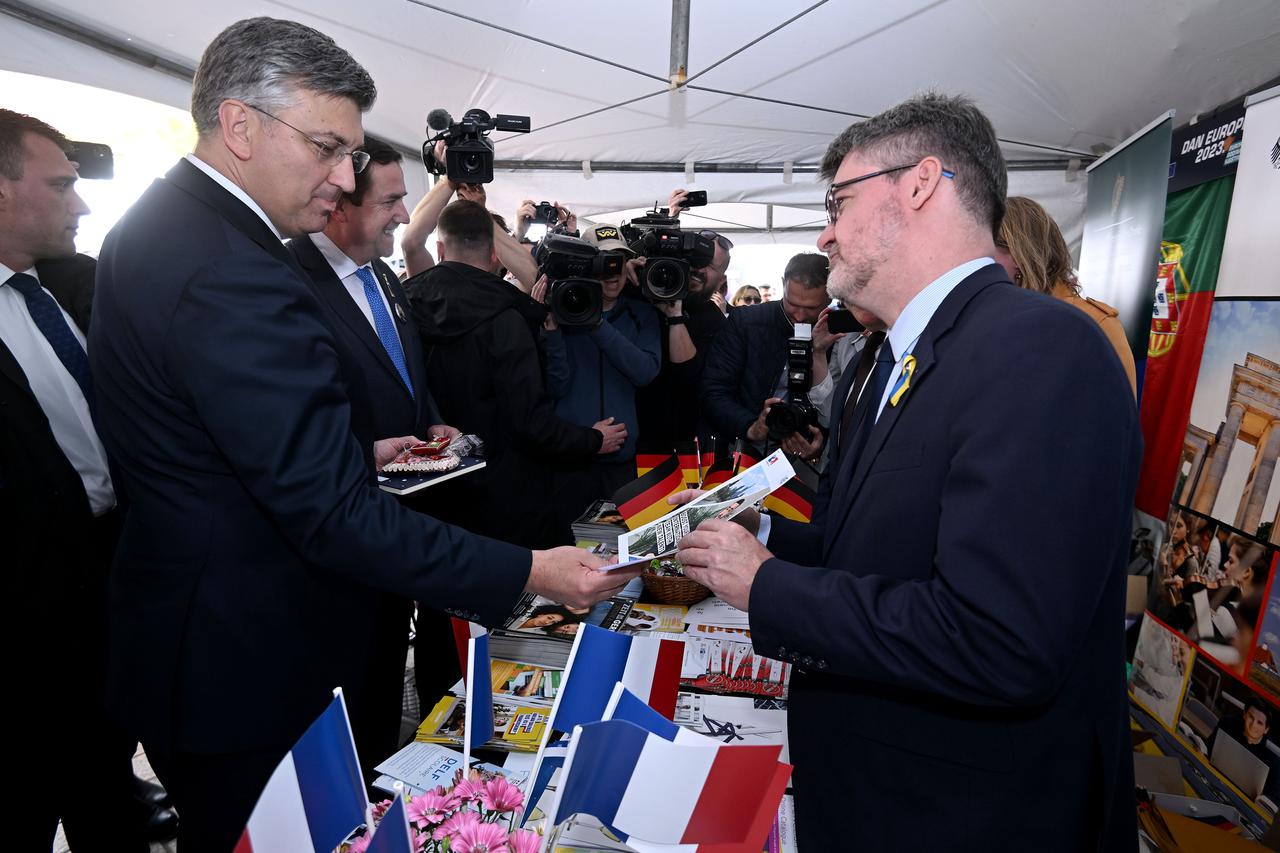 Zagreb: Na Europskom trgu obilježen Dan Europe