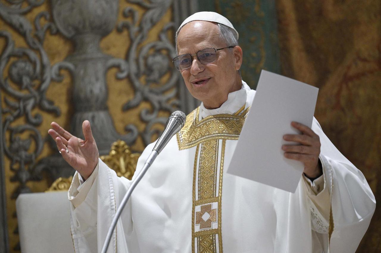 Pope Leo XIV Leads His First Mass At Sistine Chapel - Vatican