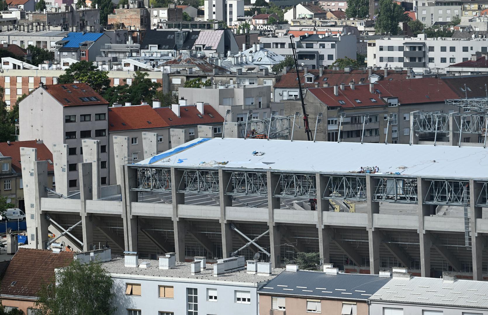 Radovi na rekonstrukciji stadiona u Kranjčevićevoj u završnoj su fazi. Kapacitet se, podsjetimo, povećava s 5.350 na 11.163 sjedećih mjesta, a objekt će zadovoljiti stroge UEFA–ine standarde