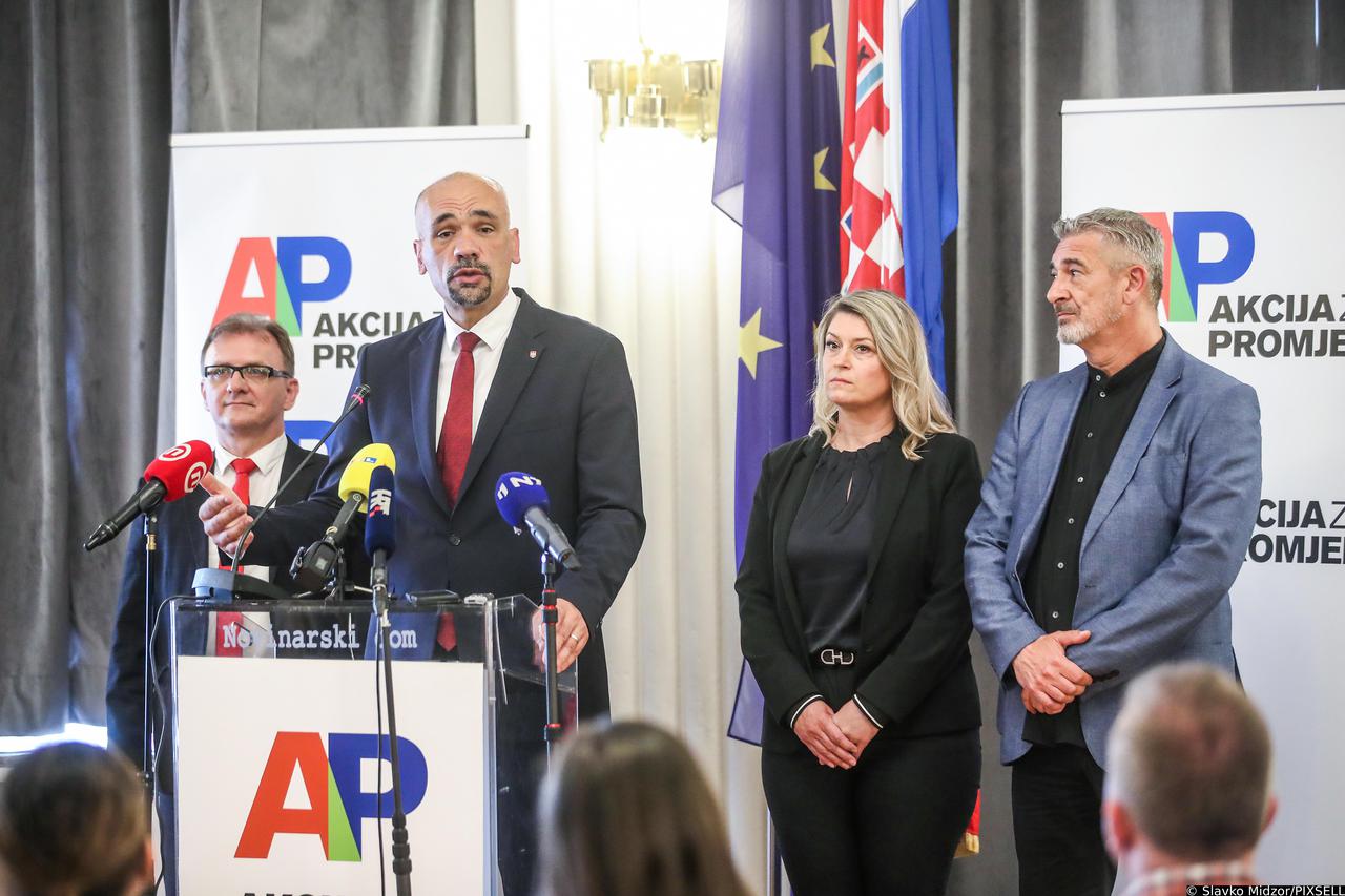 Zagreb: Osnivačka skupština nove političke stranke AP - Akcija za promjene
