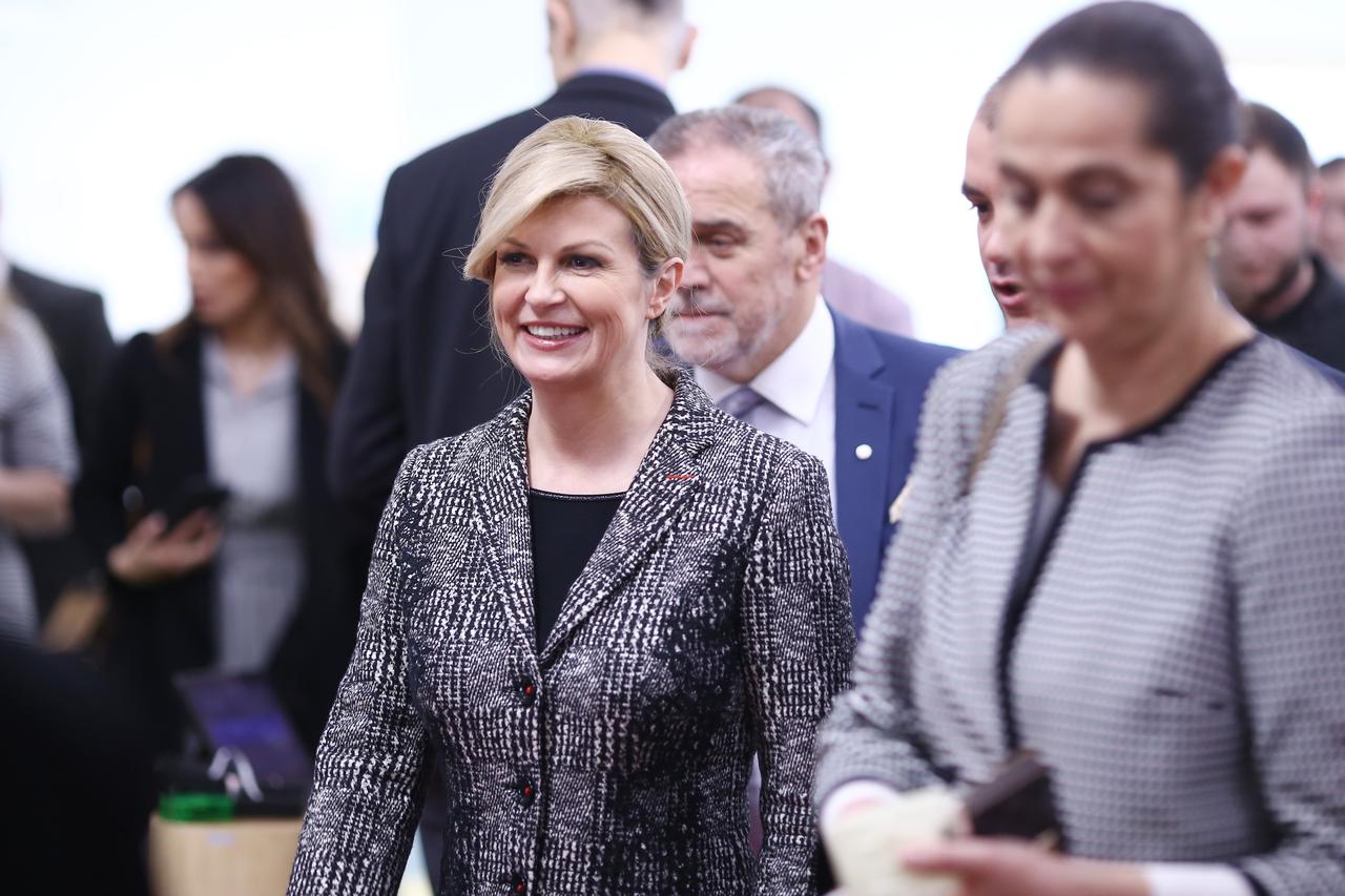 Predsjednica Grabar-Kitarović obišla Zagrebački inovacijski centar