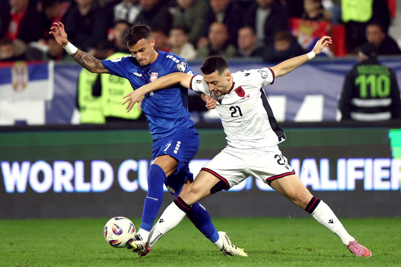 FIFA World Cup - UEFA Qualifiers - Group K - Serbia v Albania