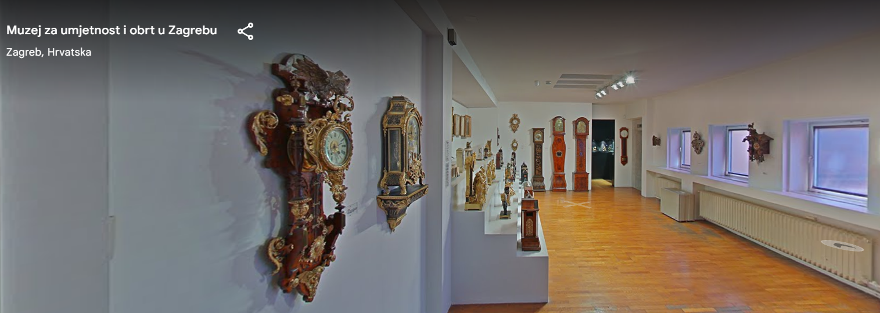 Osim svjetskih muzeja, virtualno možete posjetiti i zagrebački Muzej za umjetnost i obrt, osnovan 1800. godine. Ovaj muzej čuva više od 100.000 predmeta koji svjedoče o razvoju umjetničkog obrta od srednjeg vijeka do današnjih dana, a virtualni obilazak omogućuje vam detaljno razgledavanje 19 stalnih zbirki, uključujući jedinstvenu kolekciju satova s preko 600 primjeraka nastalih između 16. i 20. stoljeća. Posebno je vrijedna zbirka namještaja koja predstavlja stilove od gotike do art decoa te kolekcija stakla s venecijanskim primjercima iz 16. stoljeća. Muzej također posjeduje bogatu zbirku tekstila s povijesnim kostimima i čipkom te impresivnu kolekciju fotografija i fotografske opreme, a posebno se ističe zbirka secesije s djelima hrvatskih umjetnika poput Viktora Kovačića i Tomislava Krizmana.