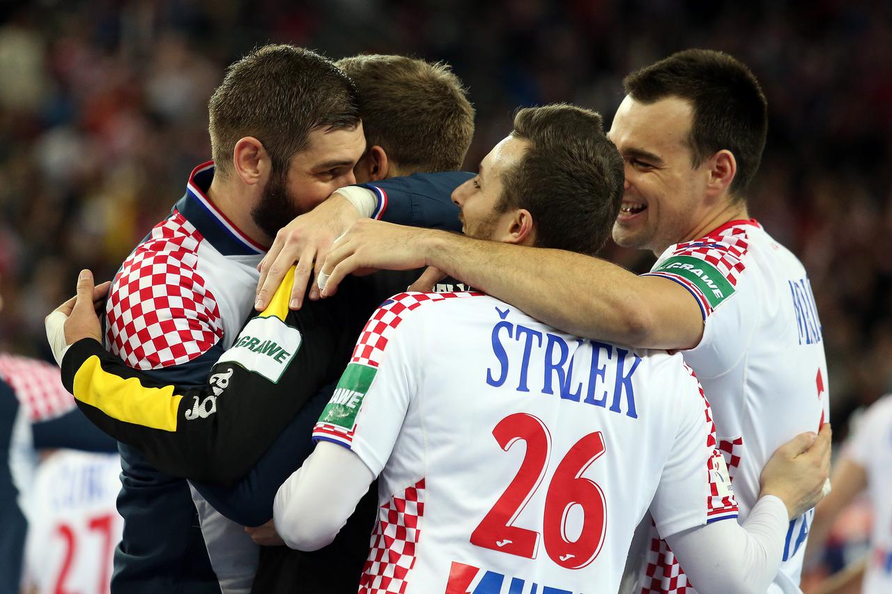 Slavlje rukometaša: Hrvatska - Norveška