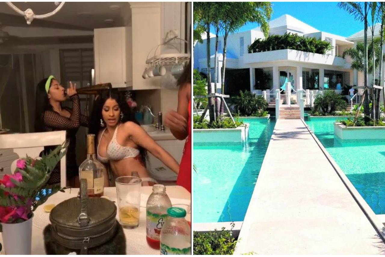 Cardi B partija u vili Zlatka Marića