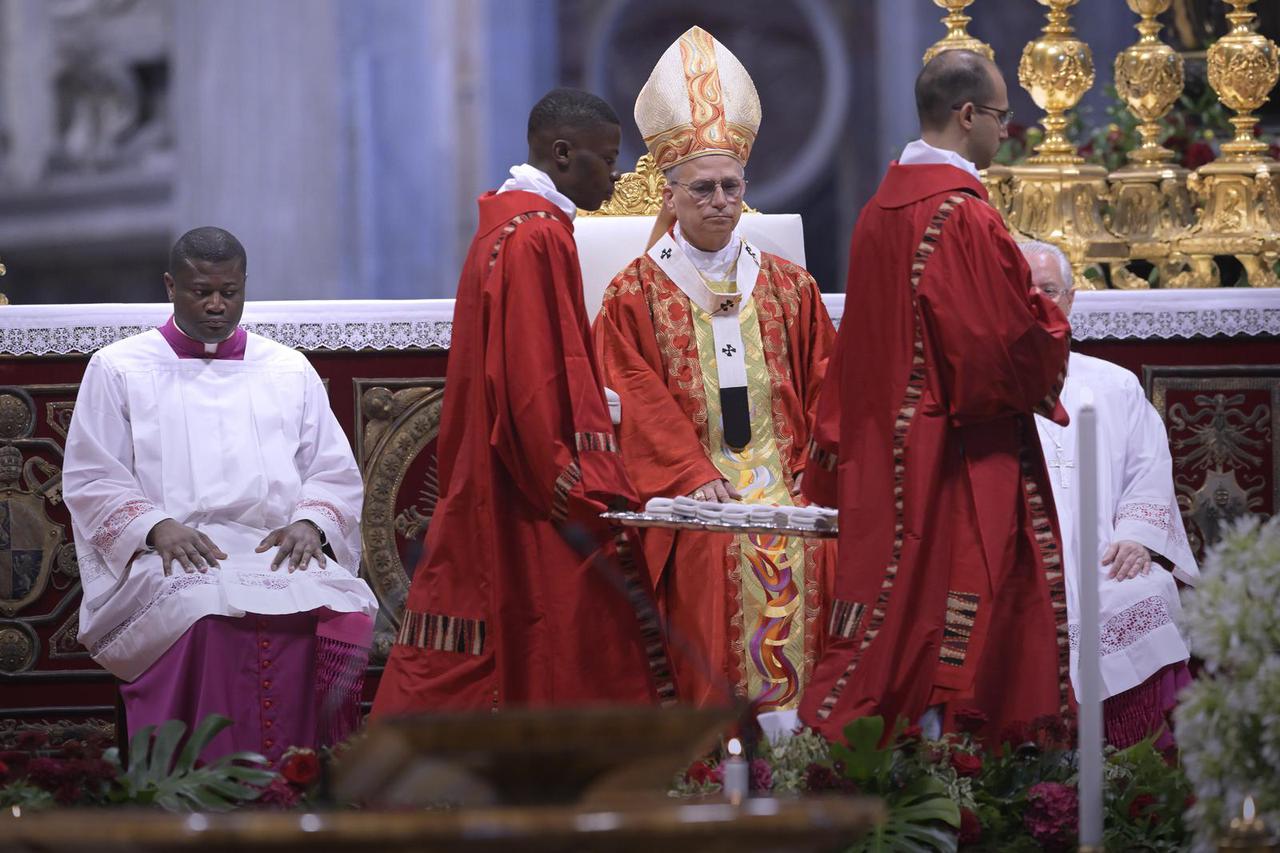 Pope Leo XIV celebrate the feast of Saint Peter and Saint Paul