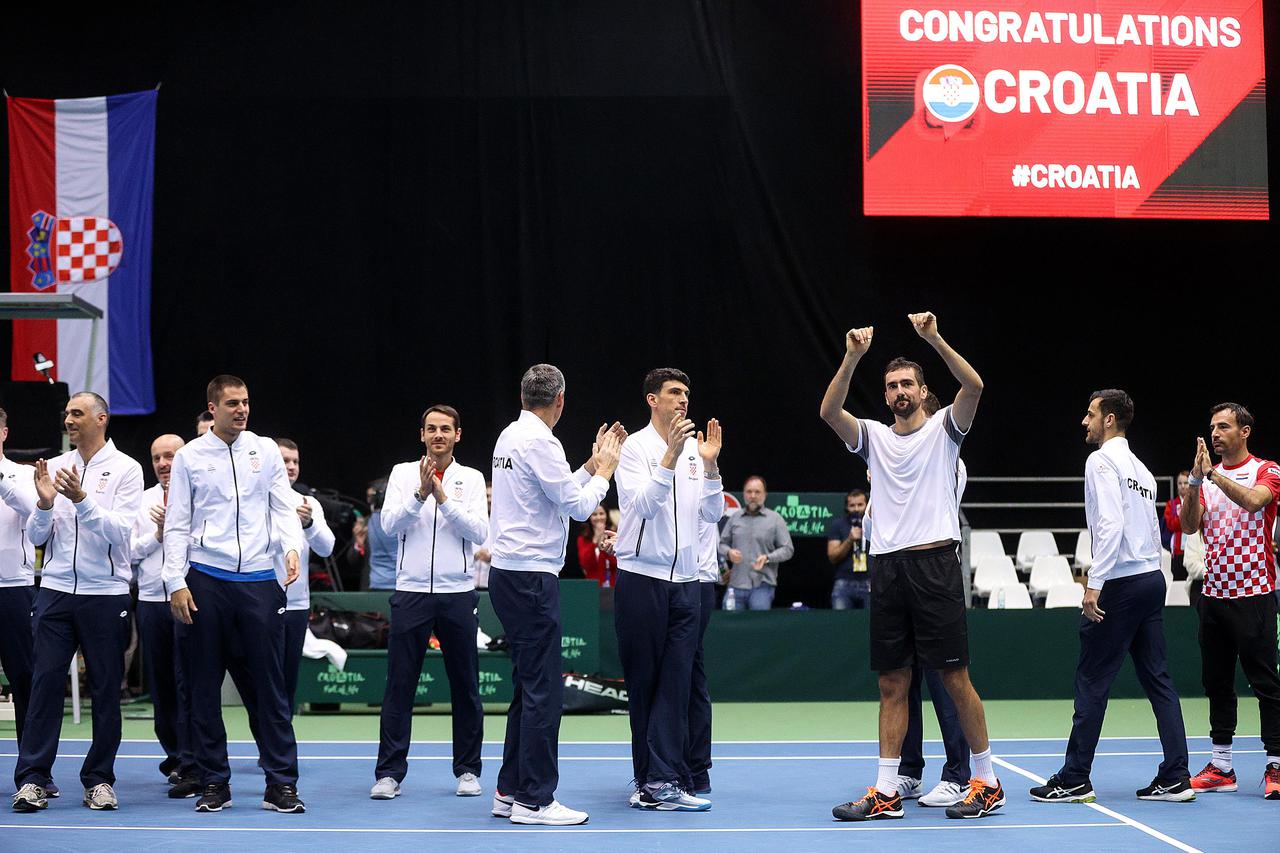 Zagreb: Kvalifikacije Davis Cupa, Hrvatska - Indija, Marin Čilić - Sumit Nagal