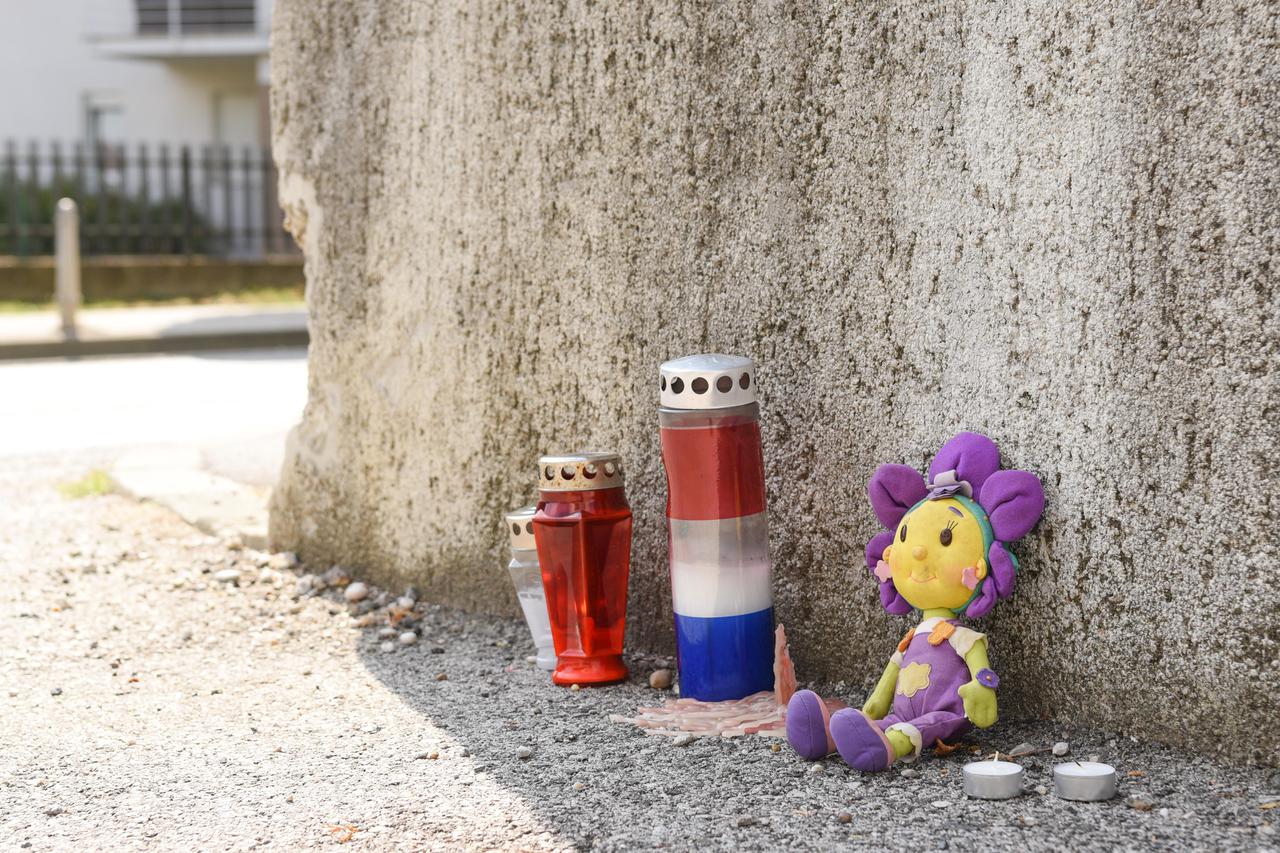 Zagreb: Tužni prizor ispred ulaza gdje je otac ubio troje djece