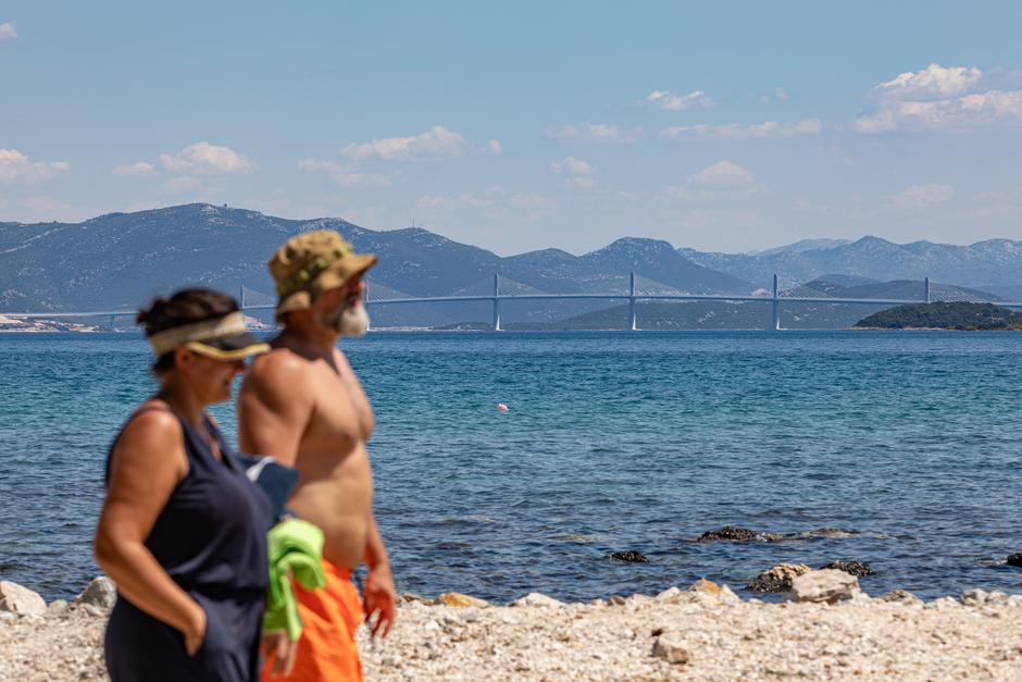 Turistička patrola u Draču na Pelješcu