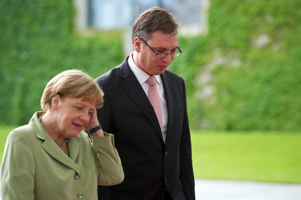 Merkel i Vučić