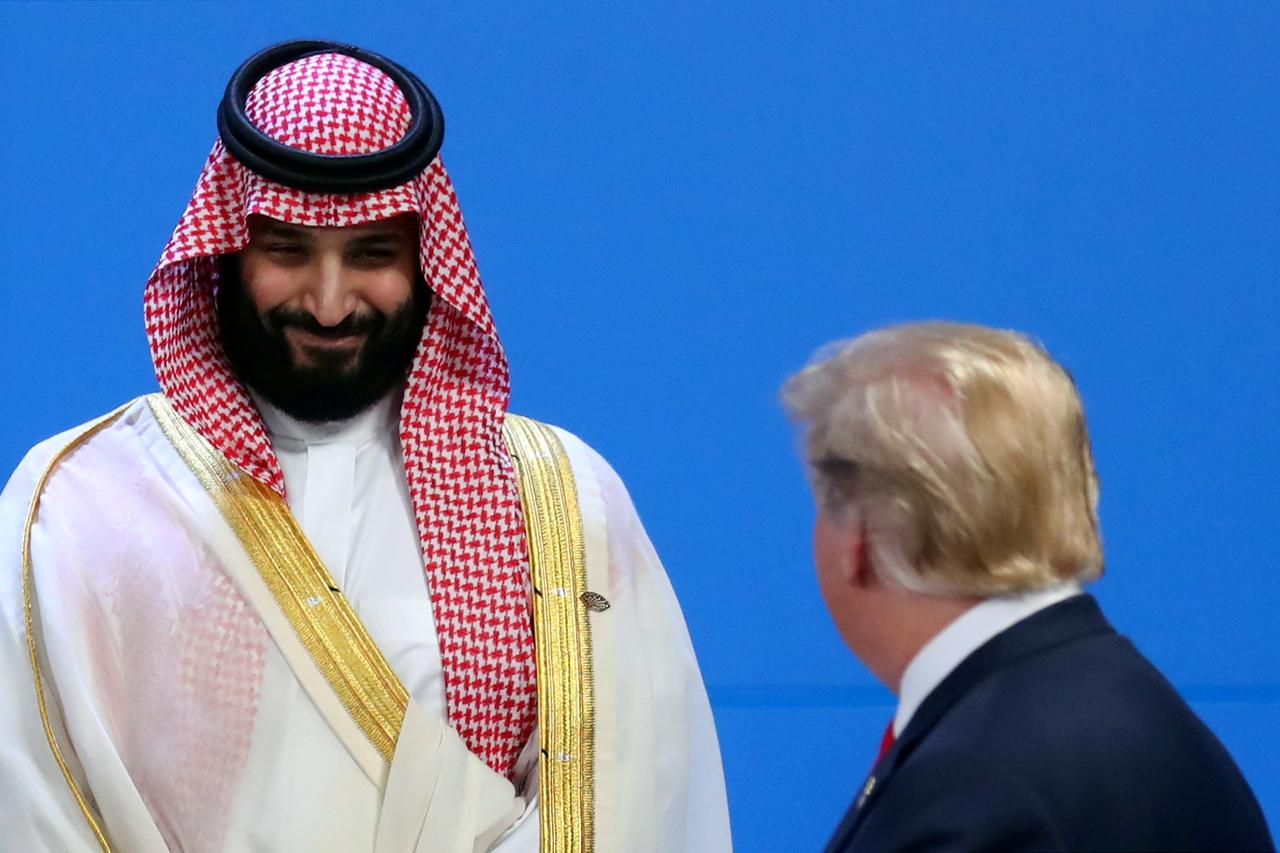 bin Salman i Donald Trump- Summit G20