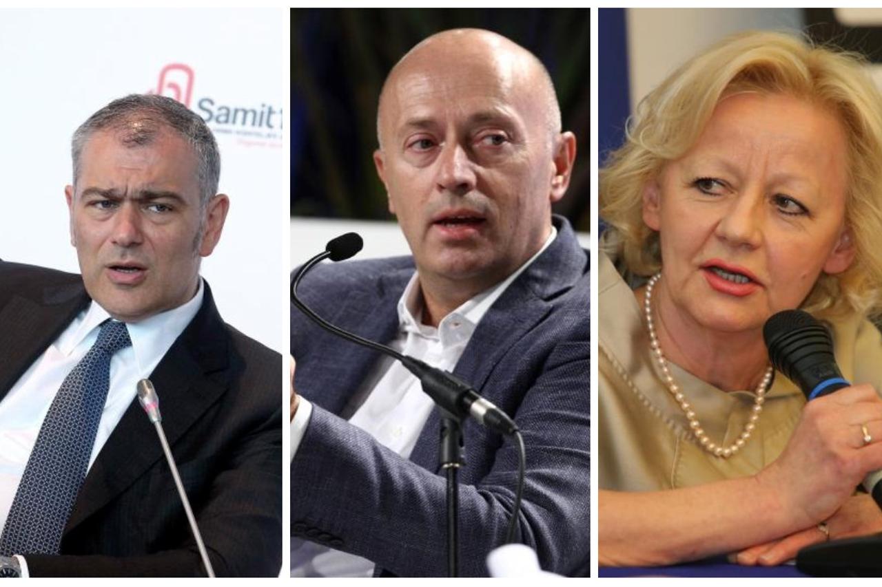 Emil Tedeschi, Ljerka Puljić, Miodrag Kostić