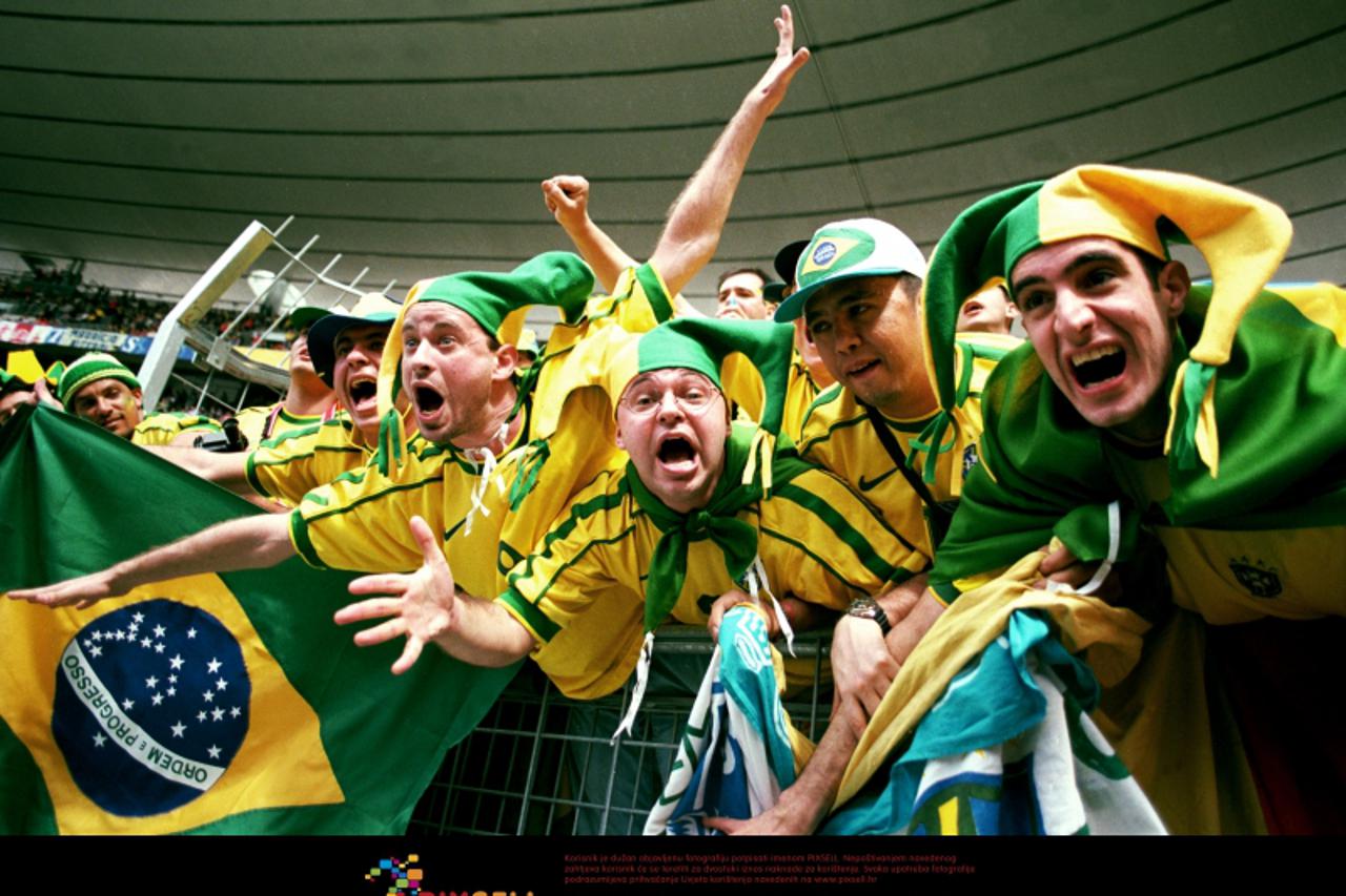 'Brazil fans Photo: Press Association/Pixsell'