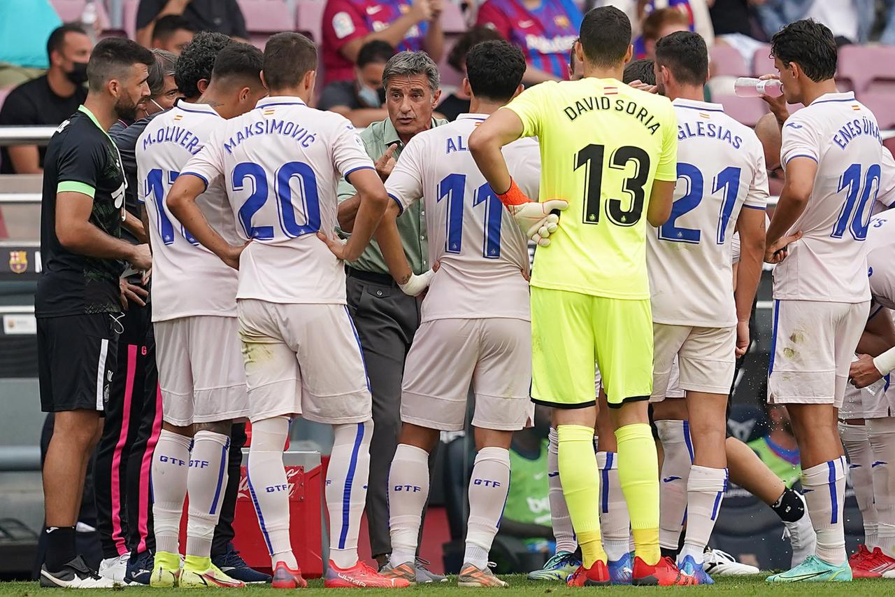 FC BARCELONA v GETAFE CF. LA LIGA 2021/2022. ROUND 3.