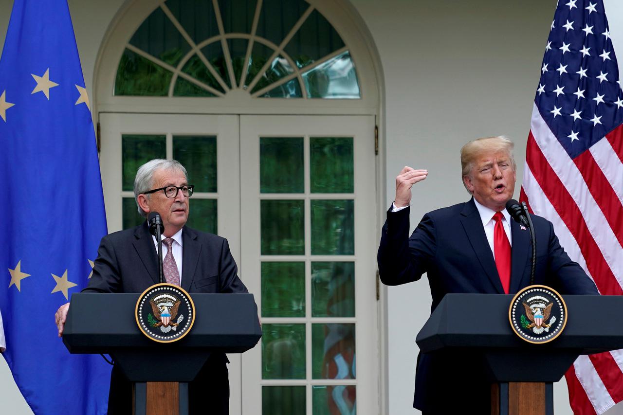 Juncker i Trump