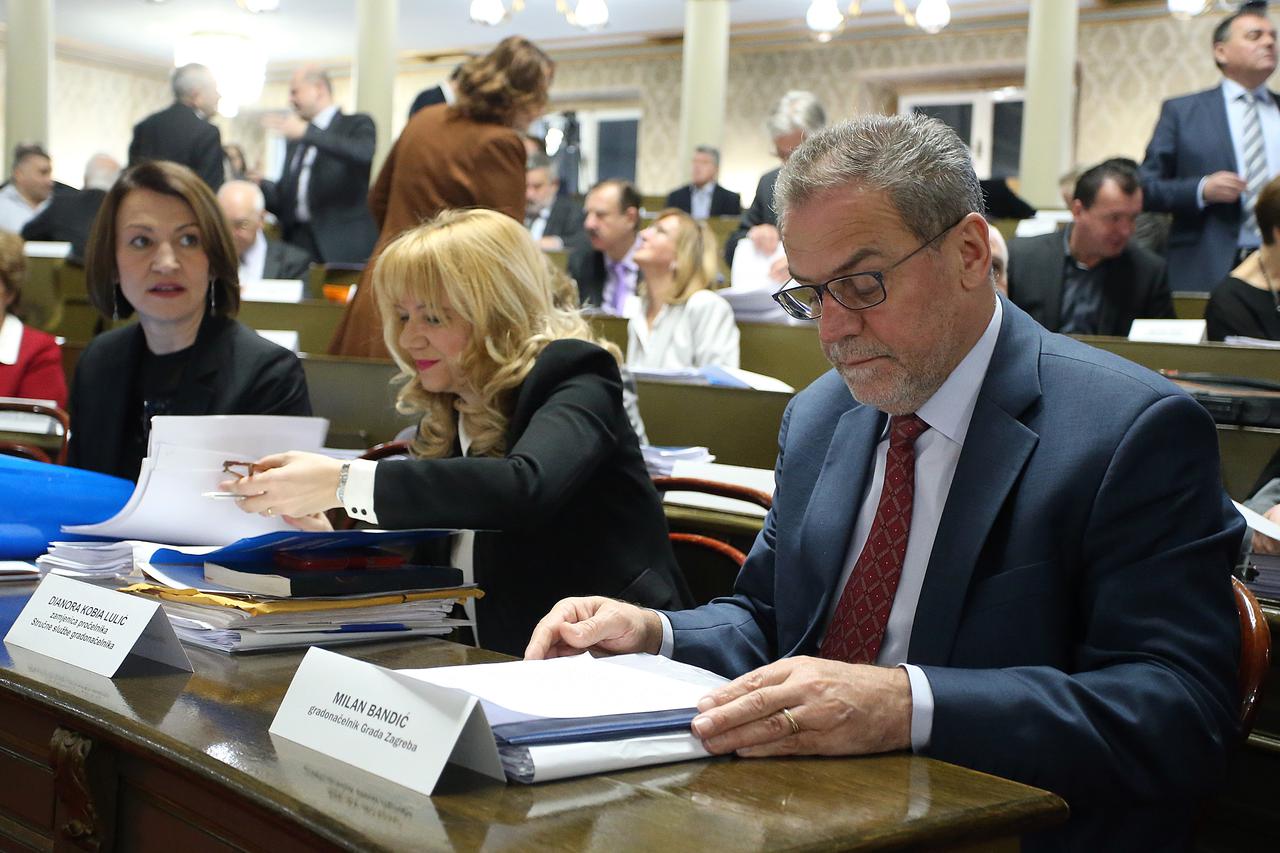  Sjednica Gradske Skupstine. Milan Bandi