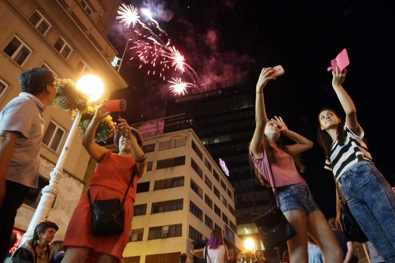 Vatromet povodom 20. obljetnice VRO Oluja